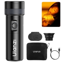 Ulanzi LM01 Đèn Flash 10W RGB với 20 Gobo độc đáo — Dùng cho chân dung, livestream, vlog, quay video và chụp sản phẩm Ulanzi Lm01 L219 Den Led Tao Hieu Ung 7500mah 01