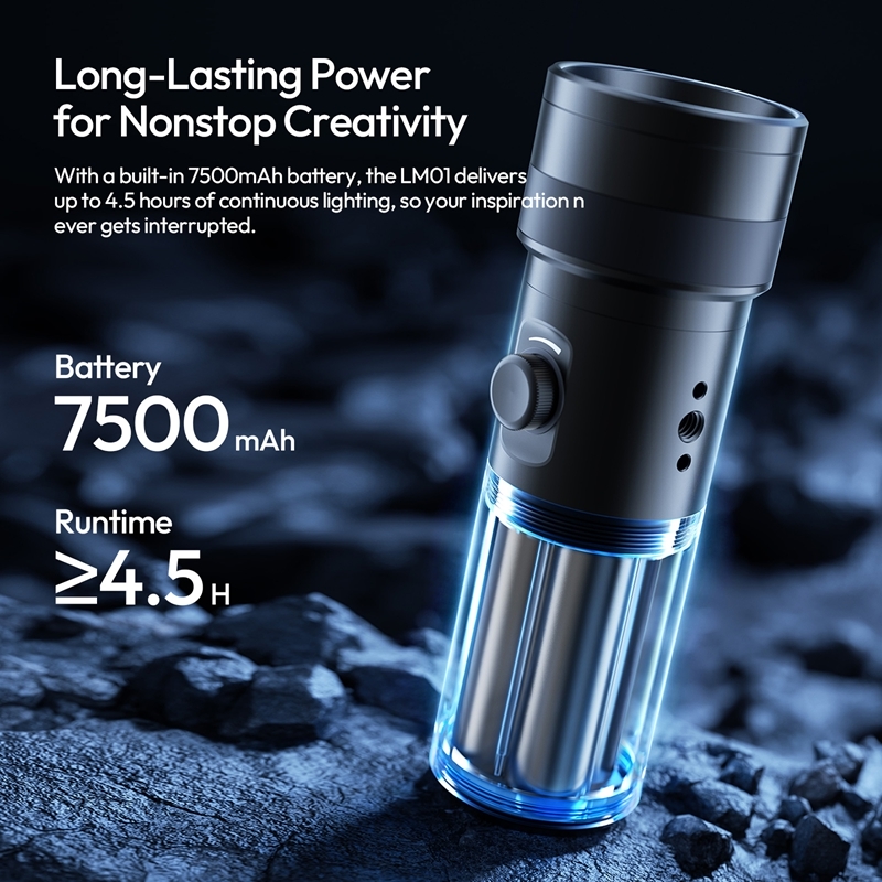 Ulanzi Lm01 L219 Den Led Tao Hieu Ung 7500mah 02
