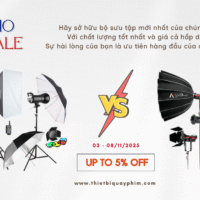Godox Vs Aputure – Ưu Đãi Tháng 11/2025 – HL Studio Giảm 5% Cho Tất Cả Sản Phẩm