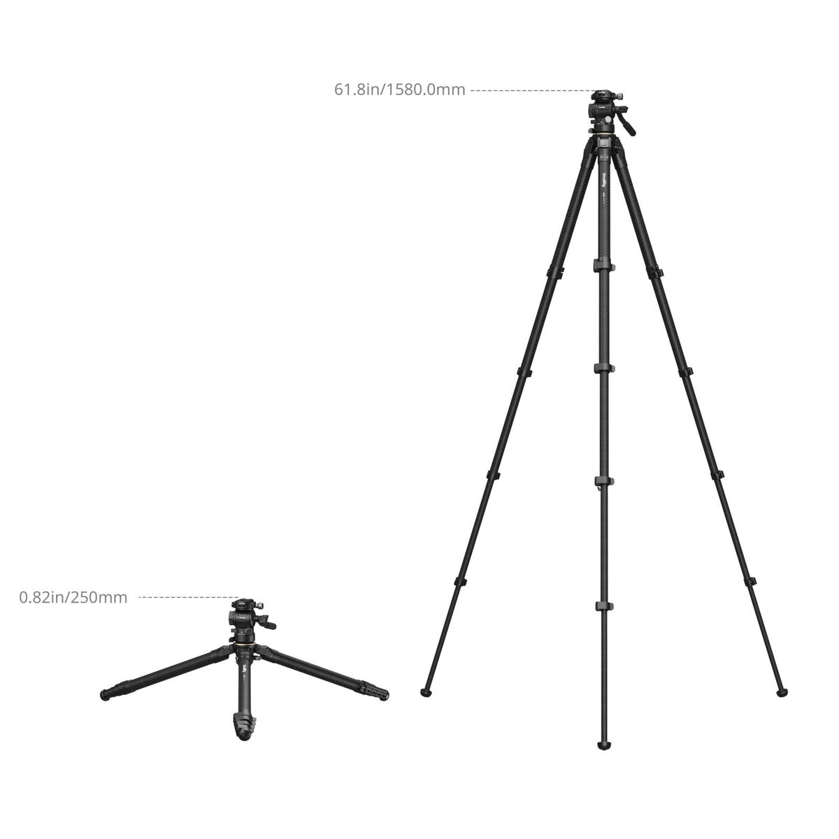 Smallrig 5028 Bo Chan May Du Lich Soi Carbon Di Dong 03 Hlstudio