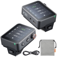 Godox X3PRO C/N/S/F/O — Bộ kích đèn flash không dây 2.4G TTL HSS với màn hình OLED cảm ứng 2.4 inch, tương thích với Sony, Canon, Nikon, Fuji, Olympus. Trigger Godox X3pro 01