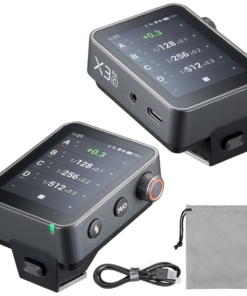 Godox X3PRO C/N/S/F/O — Bộ kích đèn flash không dây 2.4G TTL HSS với màn hình OLED cảm ứng 2.4 inch, tương thích với Sony, Canon, Nikon, Fuji, Olympus. 34578