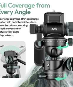 Ulanzi Jj06 Chan May Du Lich Travel Tripod Carbon Fiber T081 04