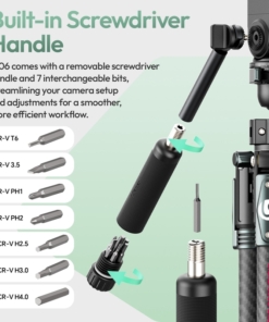 Ulanzi Jj06 Chan May Du Lich Travel Tripod Carbon Fiber T081 07