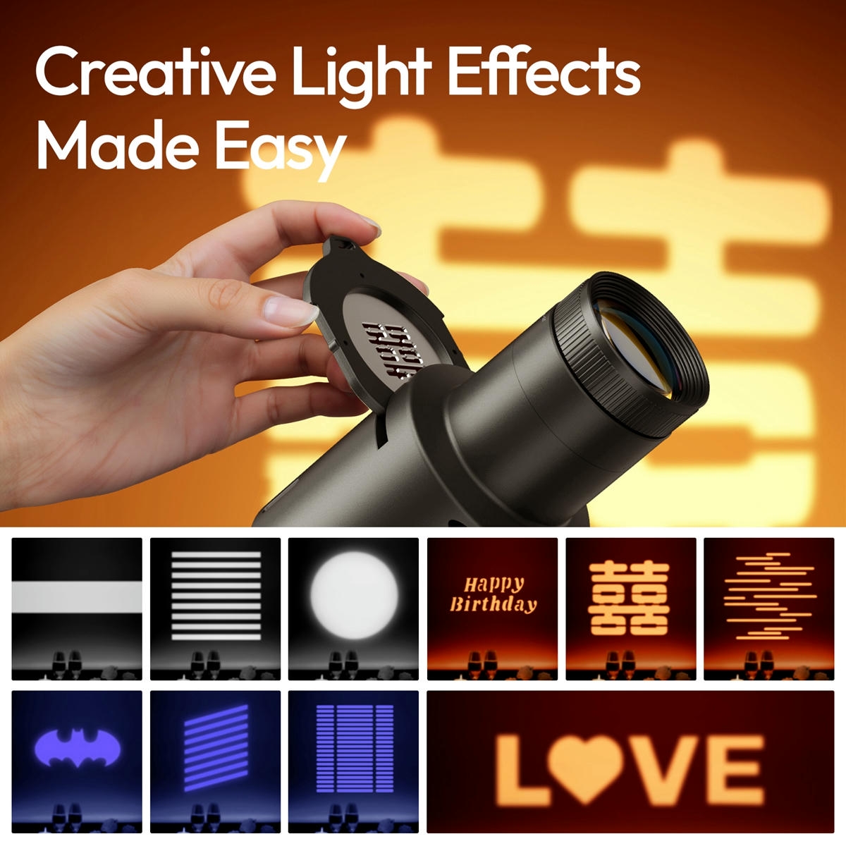 Ulanzi Las007 Bo Tao Hieu Ung Ngam Mini Bowens 10 Gobo L077 04