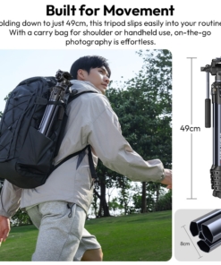 Ulanzi Ombra Video Ii Chan Tripod De Thao Lap Nhanh Arca Xoay 360 04