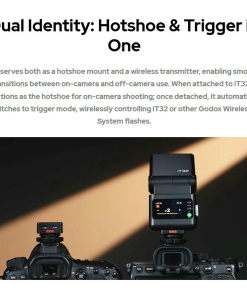 Godox X5c N S F O Hotshoe Trigger Khong Day Ttl Hss Cho It32 4