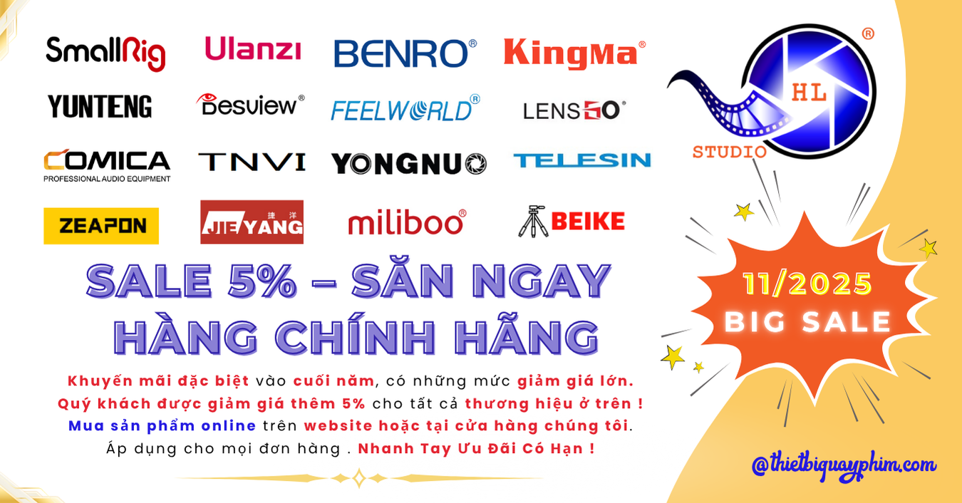 HLStudio – Khuyến Mãi Đặc Biệt Tháng 11/2025