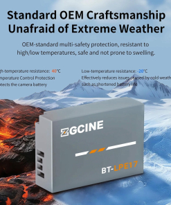 Pin Zgcine Bt Lpe17 Cho May Anh Canon 1030mah 6