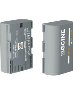 ZGCINE BT-LPE6P - Pin cho máy ảnh Canon EOS R5 Mark II, R6 Mark II (2600mAh, màu xám) 35636