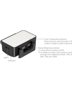 Smallrig 5733 Den Led Bi Color Cho Dji Osmo Pocket 3 04 Hlstudio