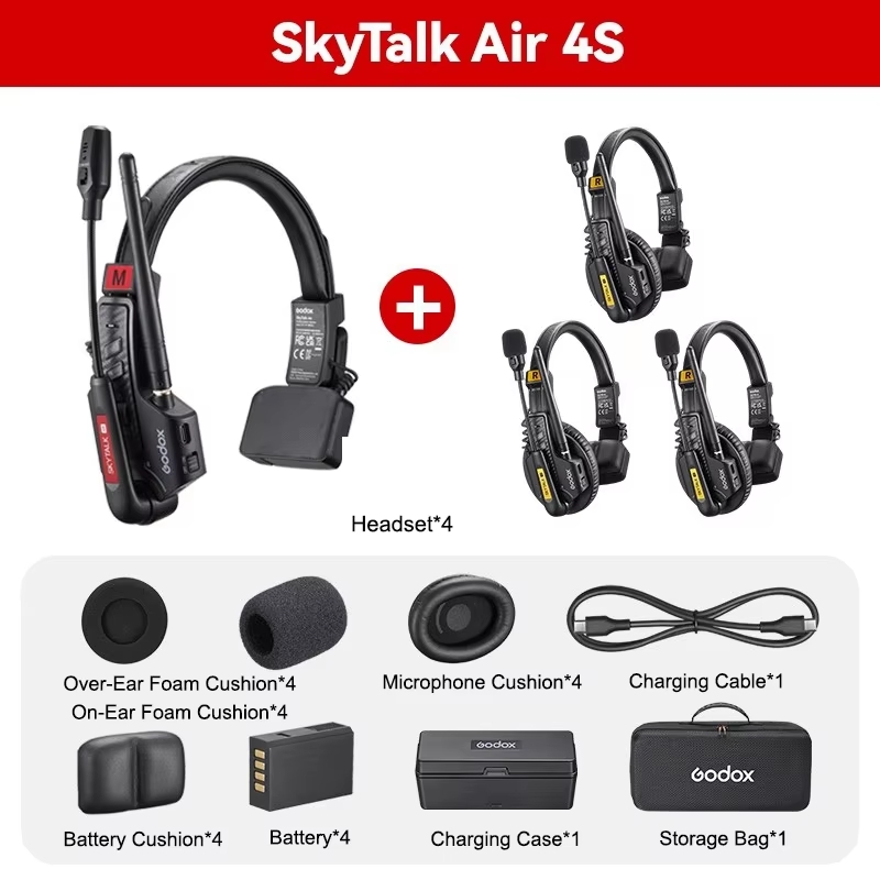 Godox Skytalk Air 4s 5s He Thong Lien Lac Noi Bo Khong Day 500m 2 Hlstudio
