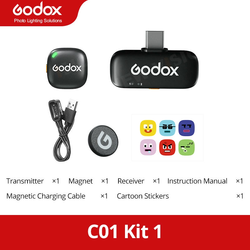 Micro Thu Am Godox C01 48khz 24bit 2