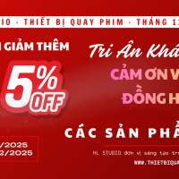 Tri Ân Khách Hàng 2025 – Ưu Đãi Lớn Từ HL Studio Tháng 12