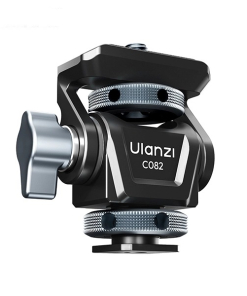 Ulanzi CO82 đầu bi có thể điều chỉnh lực, chốt định vị ARRI, thiết kế nhỏ gọn, vít 1/4, giày lạnh và núm vặn đầu phẳng cho màn hình máy ảnh. 36287