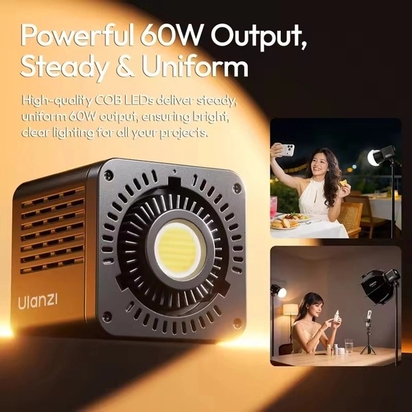 Den Led Ulanzi C60 60w Bi Color L269 6