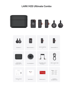 Micro Khong Day Hollyland Lark M2s Ultimate Combo 2 Hlstudio