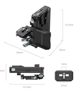Smallrig 5227 Bo De Gan Pin V Mount Thao Nhanh Arca Swiss 03 Hlstudio