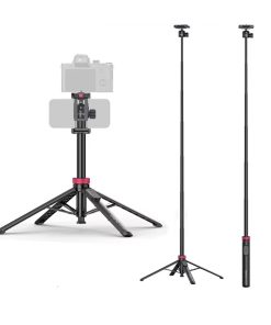 Ulanzi MT44B 1.5M là giá ba chân kiêm gậy selfie có điều khiển từ xa, phù hợp cho iPhone 17, 16, Android, máy ảnh DSLR, dùng quay vlog và livestream. 37080