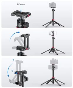 Ulanzi Mt 44b Chan Tripod 2in1 Tu Dong Mo Tich Hop Remote S056 07 Hlstudio