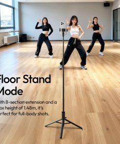 Ulanzi Mt86 Chan Tripod Selfie Tu Dong Mo Tich Hop Remote S023 02 Hlstudio