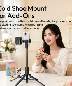 Ulanzi Mt86 Chan Tripod Selfie Tu Dong Mo Tich Hop Remote S023 05 Hlstudio