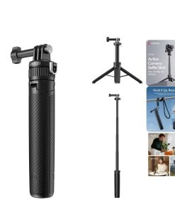 Ulanzi MT92 - Gậy Selfie kiêm Chân máy cho GoPro, Insta360, DJI — phù hợp quay vlog, du lịch, tham quan ngoài trời. 37133