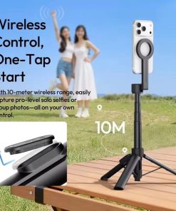 Ulanzi Sk26 Gay Selfie 2in1 Cam Tay Tich Hop Magsafe S014 08 Hlstudio