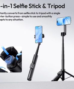 Ulanzi Sk26 Gay Selfie 2in1 Cam Tay Tich Hop Remote Cho Dien Thoai S015 2 Hlstudio