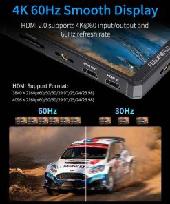 Man Hinh Cam Ung Feelworld Ps6 5 5 Inch 550nit Oled Quay Doc 4k Hdmi 05 Hlstudio