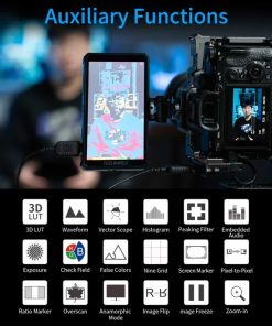 Man Hinh Cam Ung Feelworld Ps6 5 5 Inch 550nit Oled Quay Doc 4k Hdmi 06 Hlstudio
