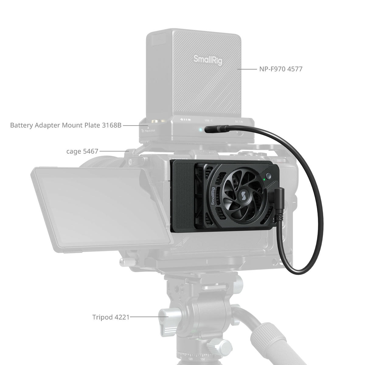 Quat Tan Nhiet Smallrig 5874 Cho May Anh Nikon Zr 07 Hlstudio