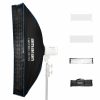 Amaran Light Box 30120 Softbox, hộp đèn mềm hình chữ nhật hẹp, gập gọn, lắp nhanh một lần nhấn, gắn Bowens cho amaran 60/100/150c/200/300c (kích thước 30x120). 38238