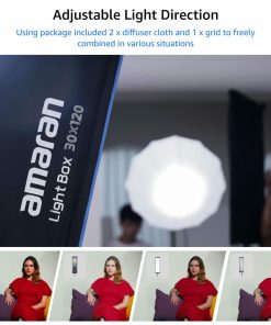 Softbox Amaran Lightbox 30120 Thao Tac Nhanh Kem To Ong 3