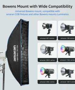 Softbox Amaran Lightbox 30120 Thao Tac Nhanh Kem To Ong 5