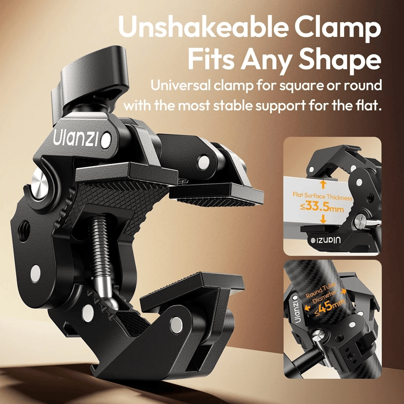 Ulanzi Co78 Kep Super Clamp 3 Chau Tay Arm Sieu Chac C083 C084 2 Hlstudio