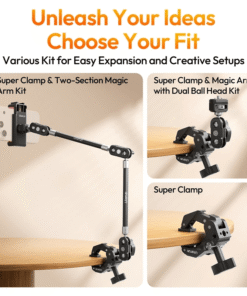 Ulanzi Co78 Kep Super Clamp 3 Chau Tay Arm Sieu Chac C083 C084 4 Hlstudio