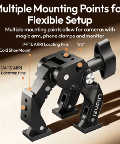 Ulanzi Co78 Kep Super Clamp 3 Chau Tay Arm Sieu Chac C083 C084 5 Hlstudio