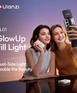 Ulanzi GL01 GlowUp - Đèn chiếu sáng hai bên cho iPhone 15, 16, 17 và điện thoại Android, phù hợp quay vlog, chụp selfie, du lịch, video và livestream. 38623