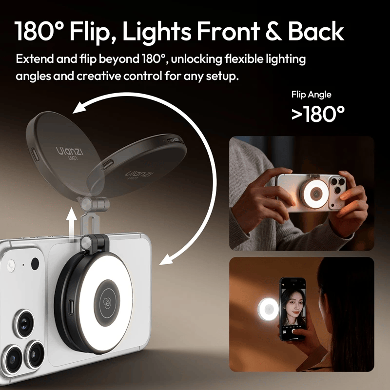 Ulanzi Lm21 Den Led Fill Light Selfie Magsafe L236 L237 05 Hlstudio