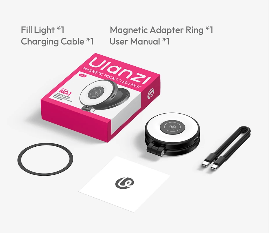 Ulanzi Lm21 Den Led Fill Light Selfie Magsafe L236 L237 07 Hlstudio