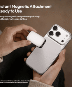 Ulanzi M02 Den Flash Mini Cam Tay Co Magnetic Cho Dien Thoai L217a 4 Hlstudio