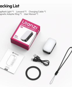 Ulanzi M02 Den Flash Mini Cam Tay Co Magnetic Cho Dien Thoai L217a 7 Hlstudio