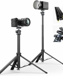 ULANZI MT93 Chân đế đèn 1/4" đa dụng, khóa nhanh UKA, cao 63", di động cho máy ảnh, đèn video, điện thoại 38568