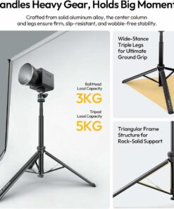 Ulanzi Mt93 Chan Tripod Tu Dong Mo Voi Dau Ball Head Uka T202 04 Hlstudio