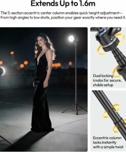 Ulanzi Mt93 Chan Tripod Tu Dong Mo Voi Dau Ball Head Uka T202 06 Hlstudio