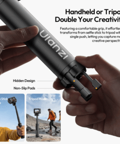 Ulanzi Mt98 Tripod Seflie Cho Gopro Dji Osmo Insta360 S054 2 Hlstudio