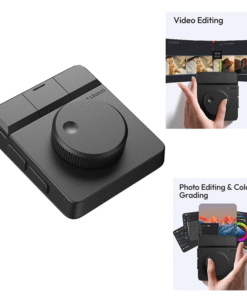 Ulanzi D100H Dial - Bộ điều khiển sáng tạo hỗ trợ chỉnh sửa video cho YouTube, TikTok, PR, PS với kết nối Bluetooth. 38872