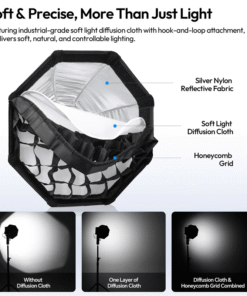 Ulanzi Fold Qs30 Softbox Thao Tac Nhanh Ngam Mini Bowens 30cm L304 6 Hlstudio