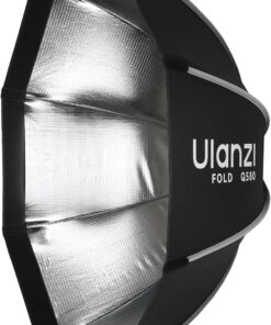 Ulanzi FOLD QS80 Softbox hình bát giác 80cm, gắn Bowens, tháo lắp nhanh, cho đèn COB quay video, livestream ngoài trời, chụp ảnh. 38985